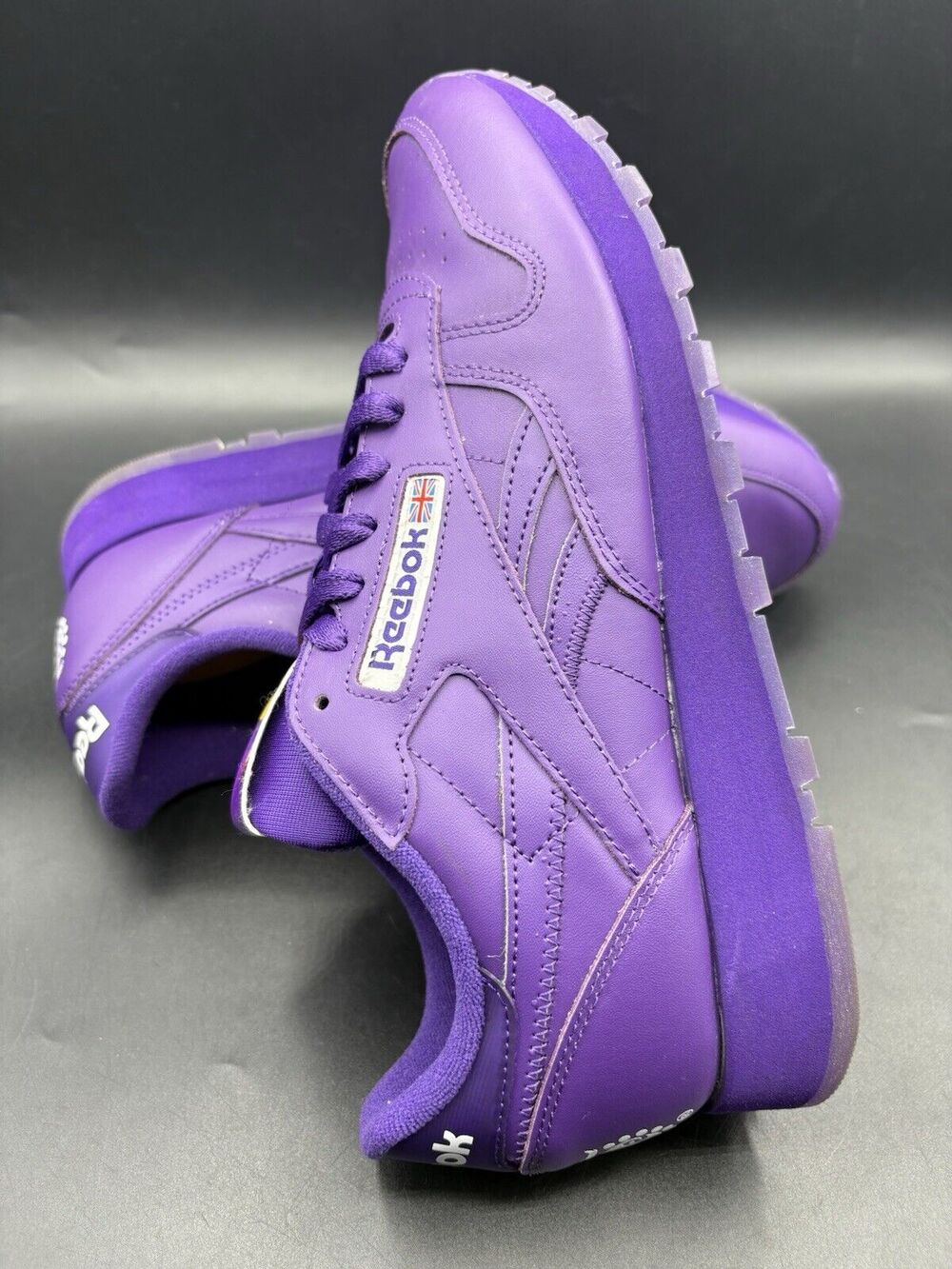 Size 10- Reebok Popsicle x Classic Leather Purple Emperor GY2431